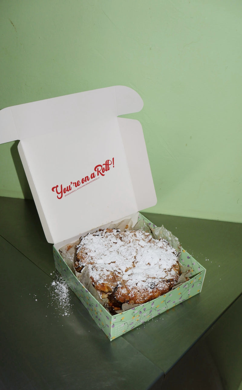 Tarte aux rouleaux de cannelle