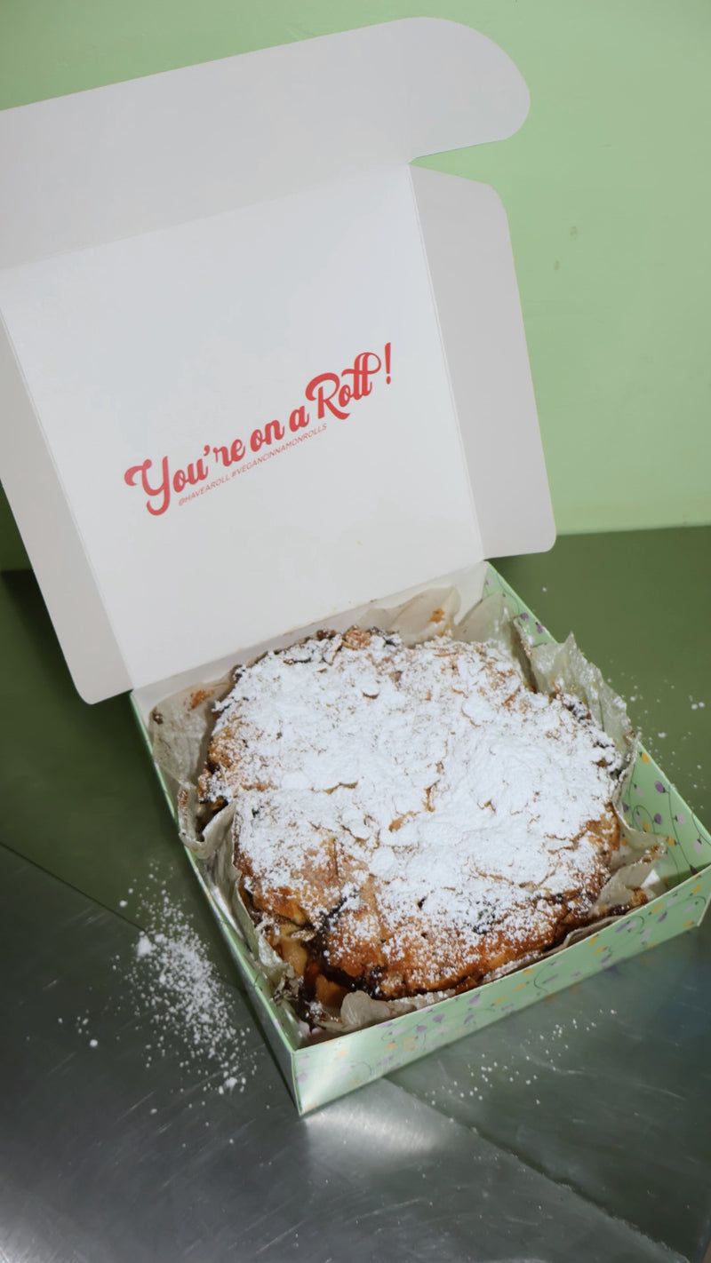 Tarte aux rouleaux de cannelle