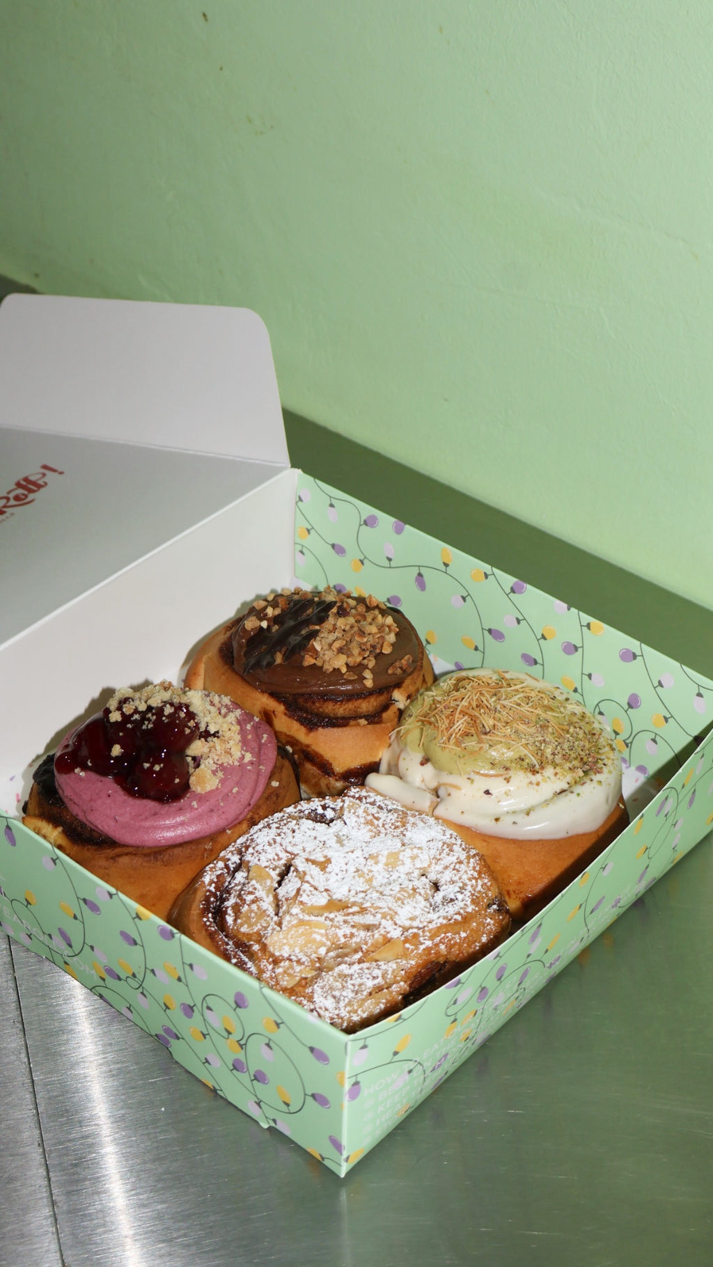 Boîte de 4 rouleaux