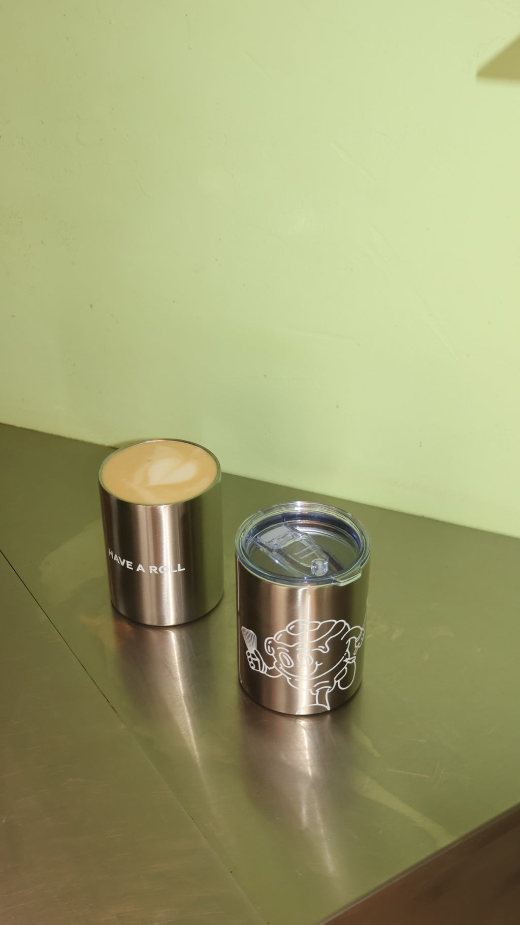 Coffee Cup Silver